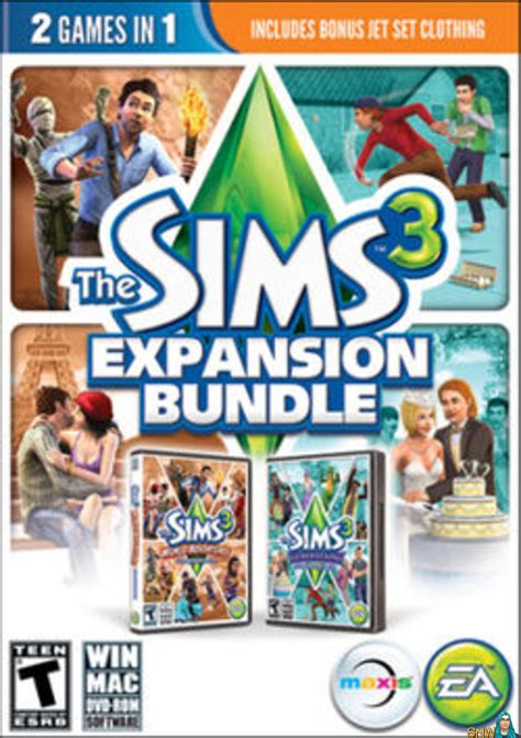 The Sims 3 Expansion Bundle .